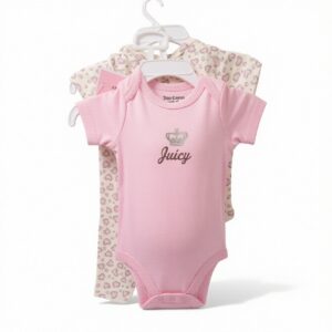 Set de 3 Piezas Juicy Couture para Bebé Niña 0/3M
