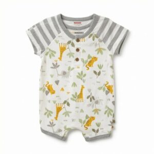 Set de 2 Rompers Huggies Babywear Safari para Bebé 3M