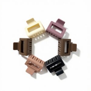 Set de pinzas para el cabello (6 colores)