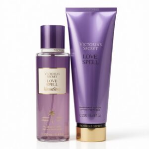 Love Spell shimmer Crema y Splash